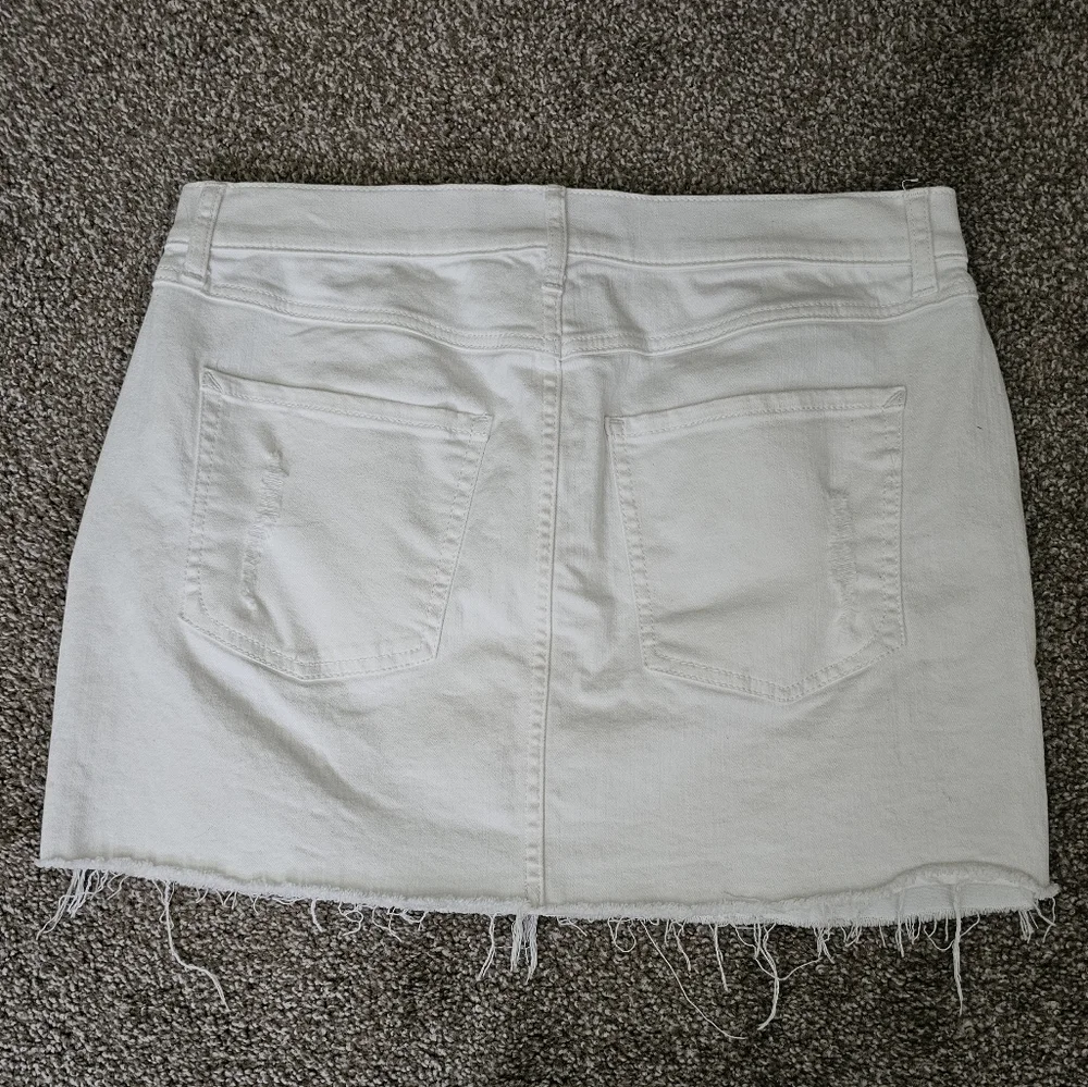 Express White Mini Skirt - Picture 5 of 5
